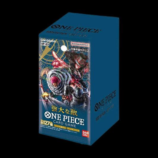 One Piece Card Game Pillars of Strength OP-03 Japanese Display