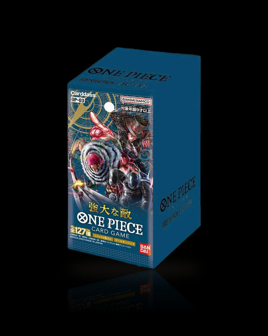 One Piece Card Game Pillars of Strength OP-03 Japanese Display