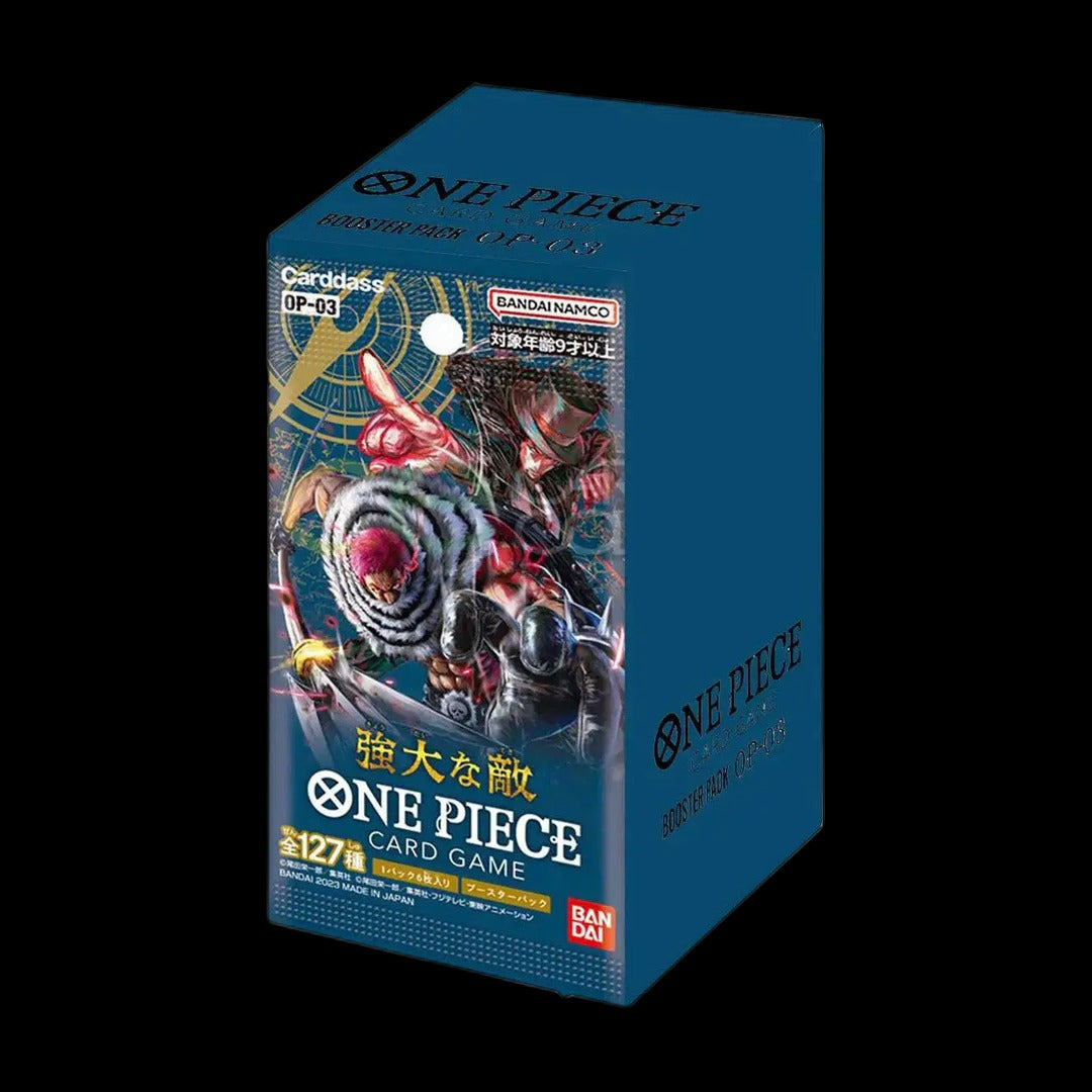 One Piece Card Game Pillars of Strength OP-03 Japanese Display