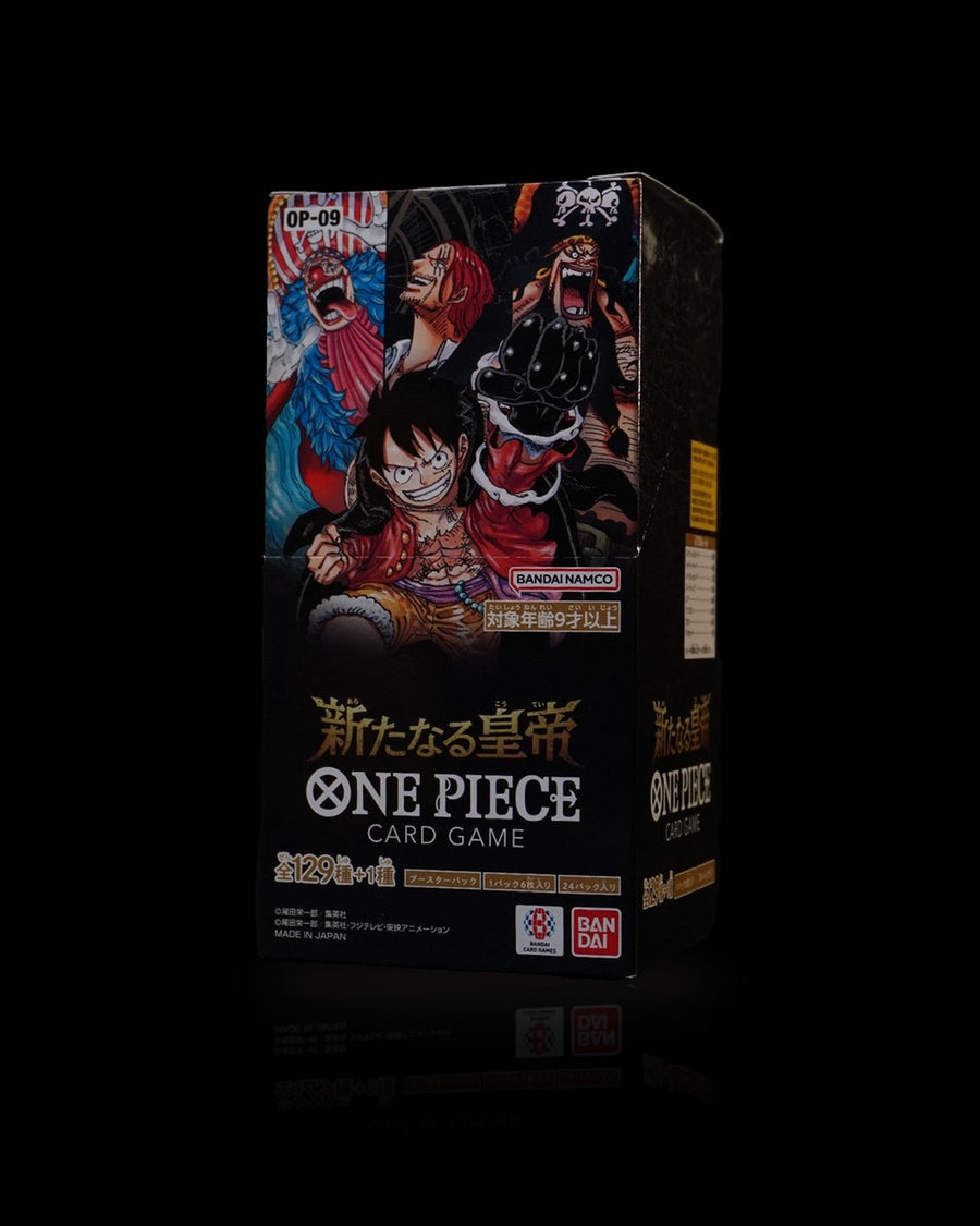 One Piece OP-09 新たなる皇帝 Booster Display Box – Geprüft. Original. Holygrade