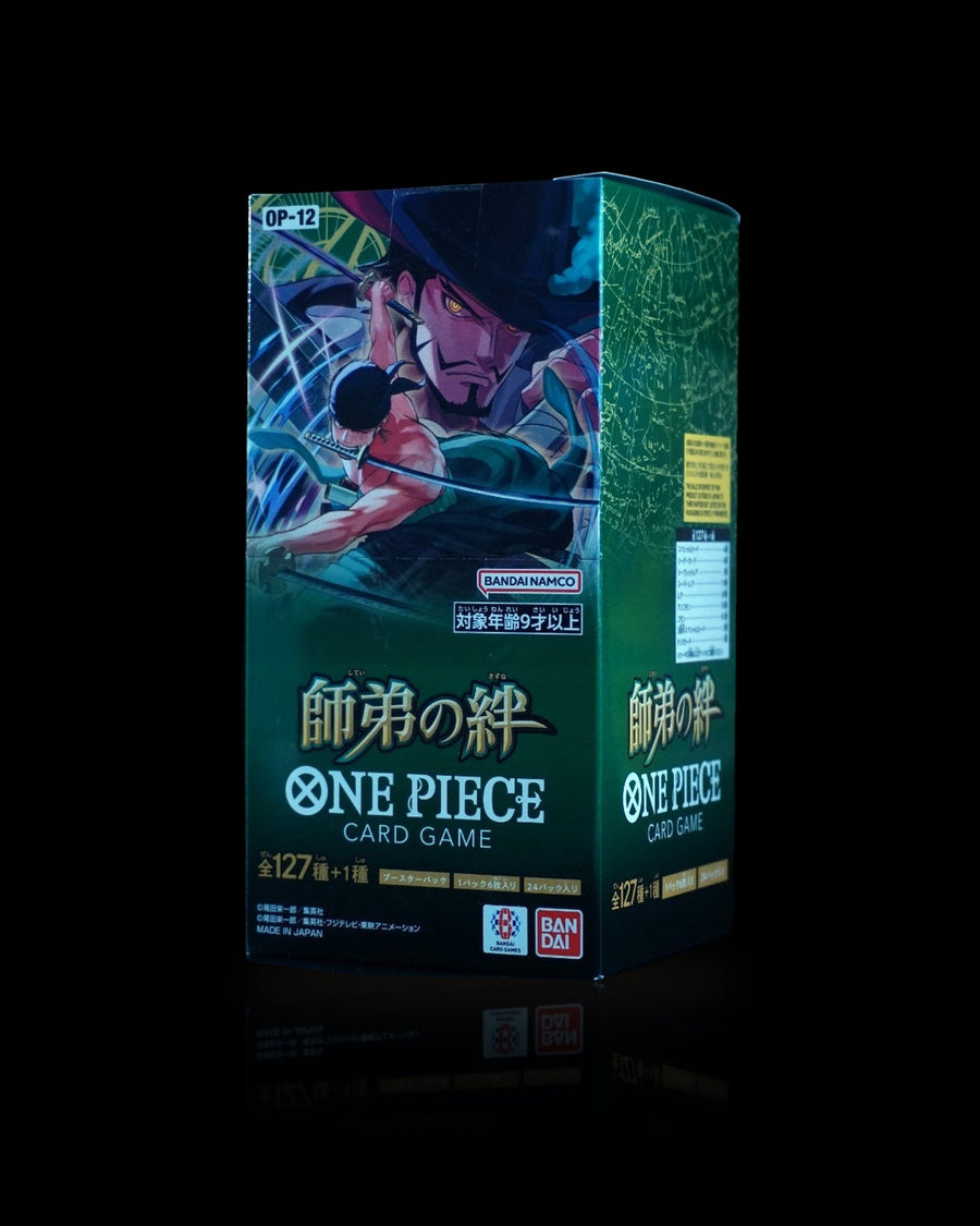 One Piece OP-12 師の意志 Booster Display Box – Geprüft. Original. Holygrade