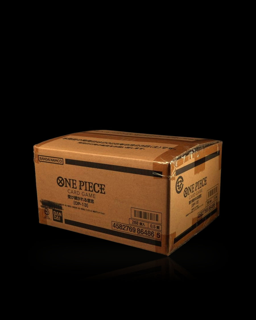 OP-13 Sealed Case — 12 Booster Displays, original versiegelt