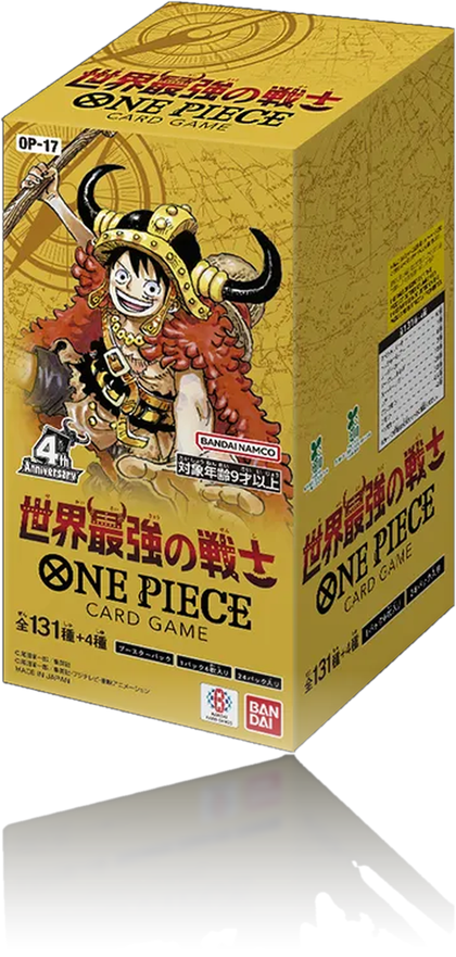 One Piece Card Game: The World's Strongest Warriors [OP-17] (Japanese)